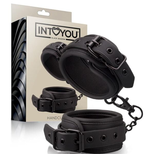 intoyou handcuffs vegan leather 495489